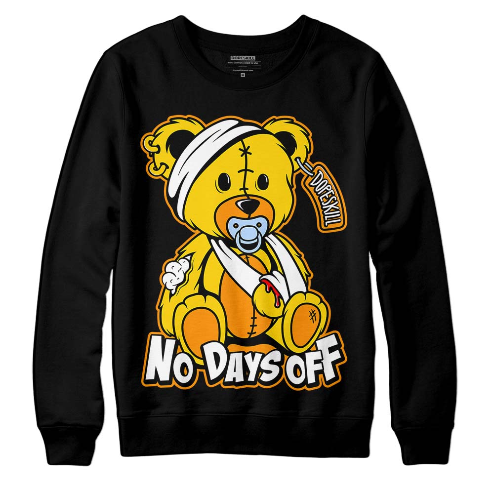 Yellow Ochre 6s superstreetwear Sweatshirt Hurt Bear Graphic