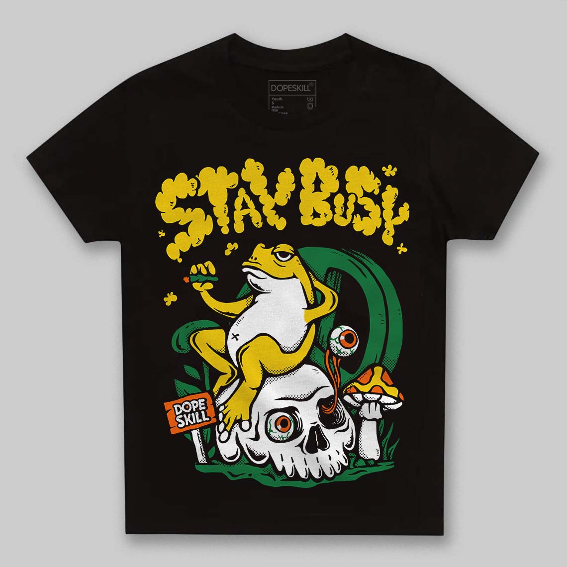 Green Collection superstreetwear Toddler Kids T-shirt Stay Busy Graphic