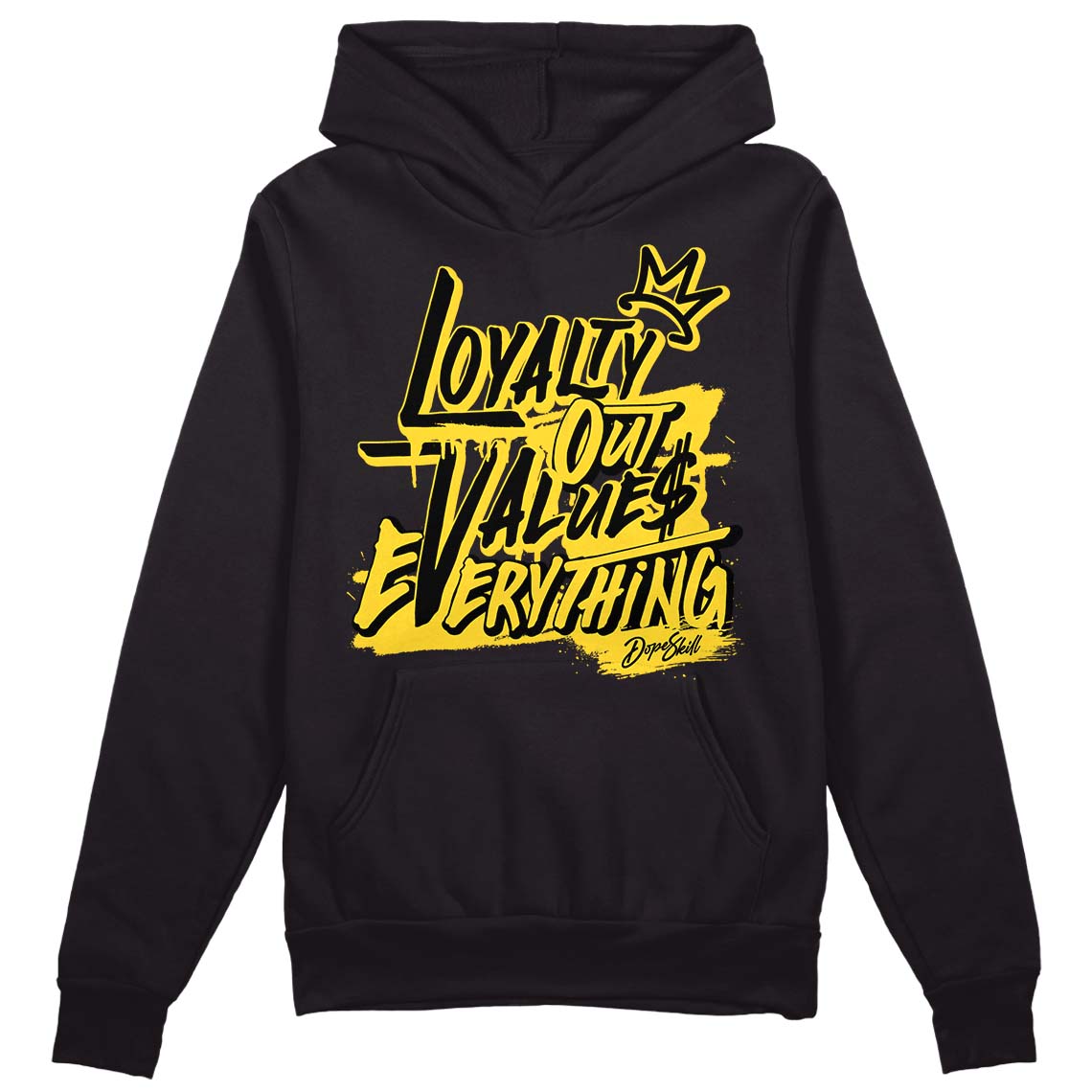 Black Tour Yellow AJ 4 Thunder superstreetwear Hoodie Sweatshirt LOVE Graphic