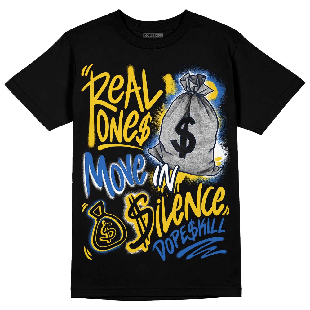 Michigan Dunks superstreetwear T-Shirt Real Ones Move In Silence Graphic