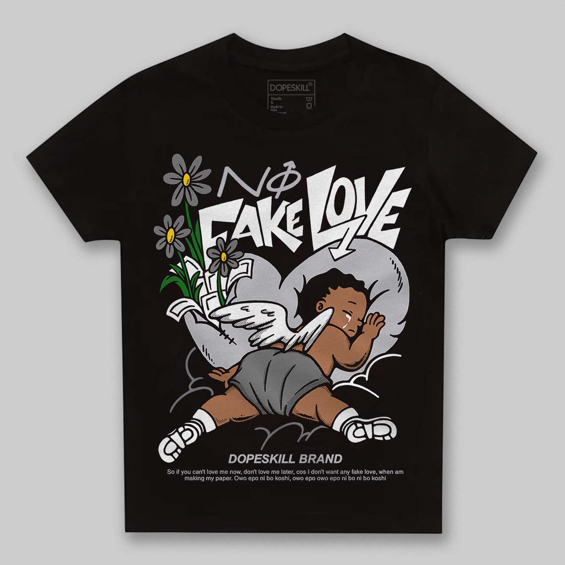 Grey Collection superstreetwear Toddler Kids T-shirt No Fake Love Graphic