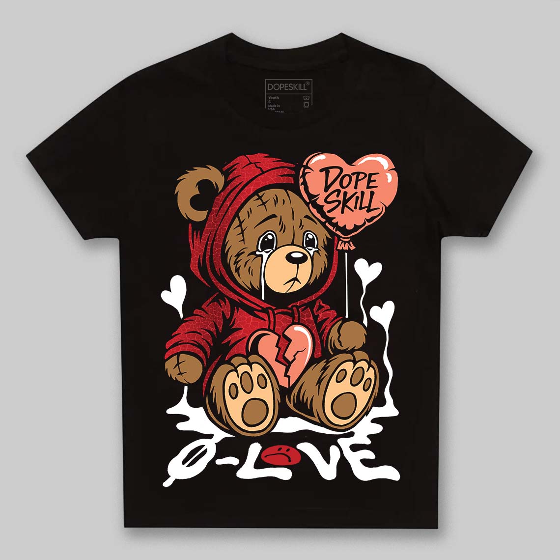 Ruby 1s superstreetwear Toddler Kids T-shirt Broken Bear Graphic
