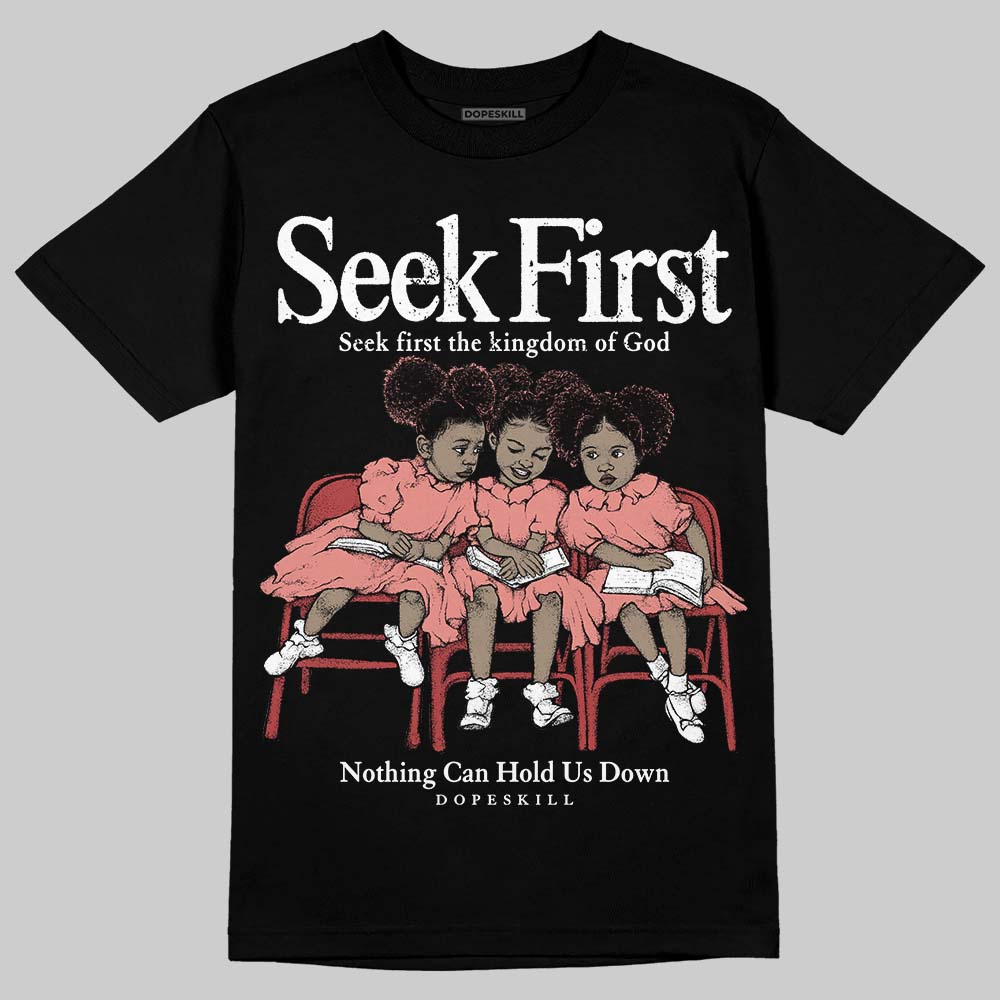 Dune Red 13s superstreetwear T-Shirt New Seek First Graphic