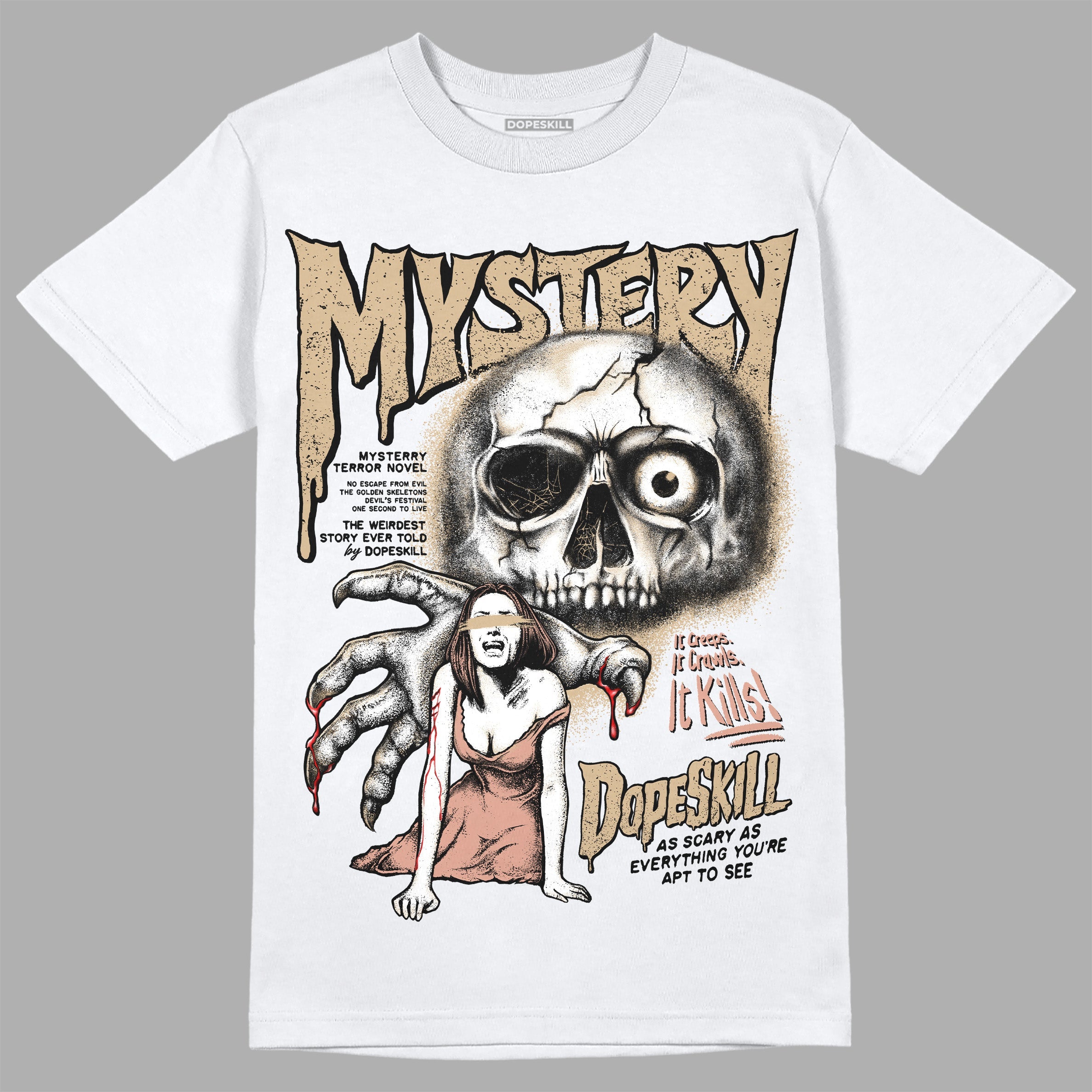 TAN Collection superstreetwear T-Shirt Mystery Ghostly Grasp Graphic