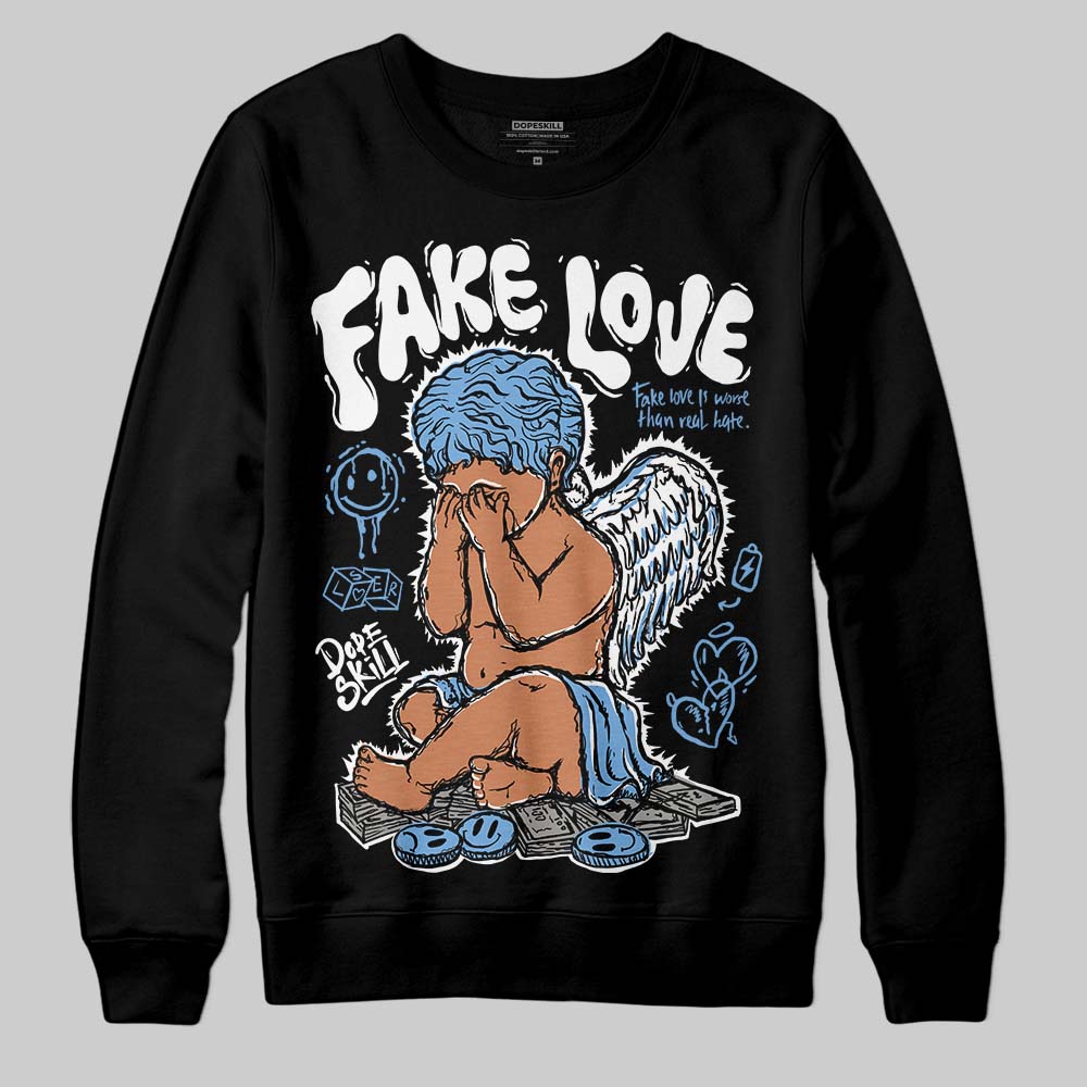 Melo 12s superstreetwear Sweatshirt False Love Graphic