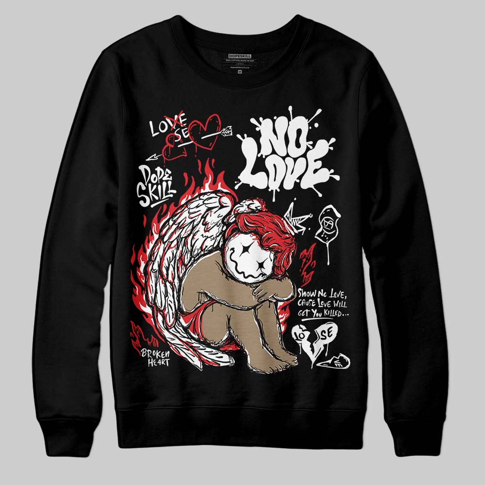 Dunk Panda White Black superstreetwear Sweatshirt No Love Graphic