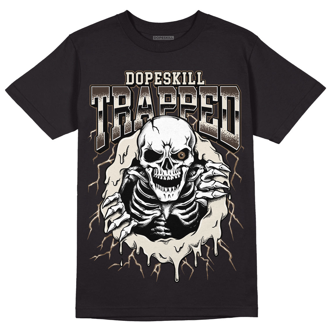 AJ 1 Low OG a??Reverse Mochaa?? superstreetwear T-Shirt Trapped Halloween Graphic