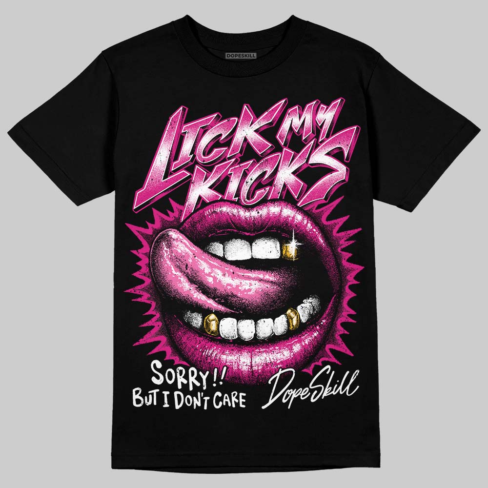 Rick RO Pink Leather Sneakers superstreetwear T-Shirt Lick My Kicks Graphic