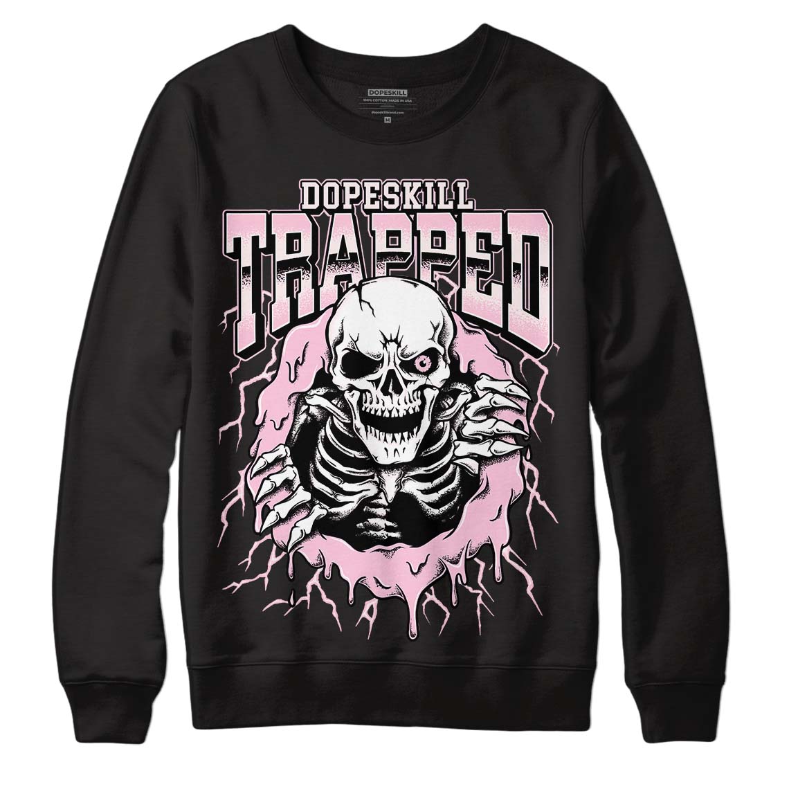 Dunk Low Pink Foam superstreetwear Sweatshirt Trapped Halloween Graphic