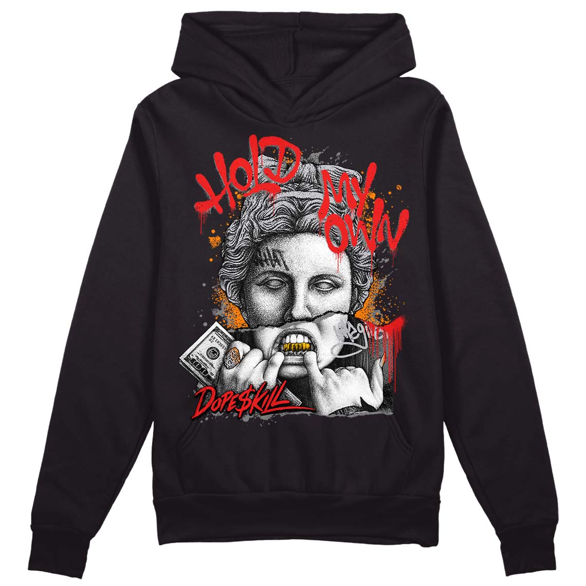 Grey Collection superstreetwear Hoodie Sweatshirt Hold My Own Graphic