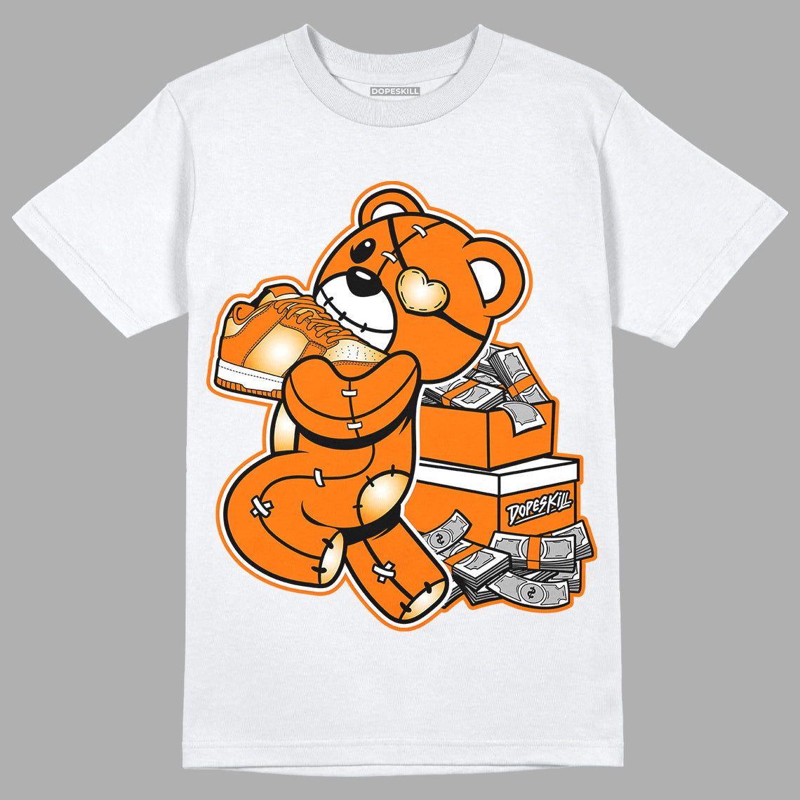 Dunk Low Magma Orange superstreetwear T-Shirt Bear Steals Sneaker Graphic