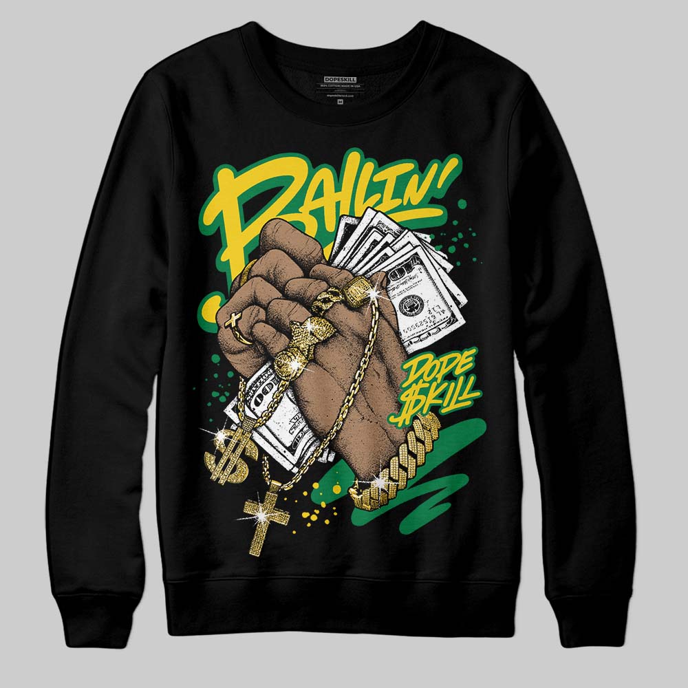 Green Collection superstreetwear Sweatshirt Always Ballin' Graphic