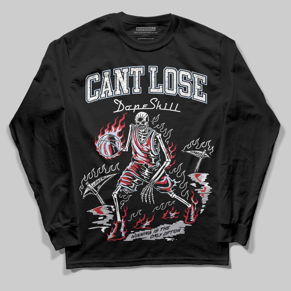 Black Metallic Reimagined 5s superstreetwear Long Sleeve T-Shirt Cant Lose Graphic