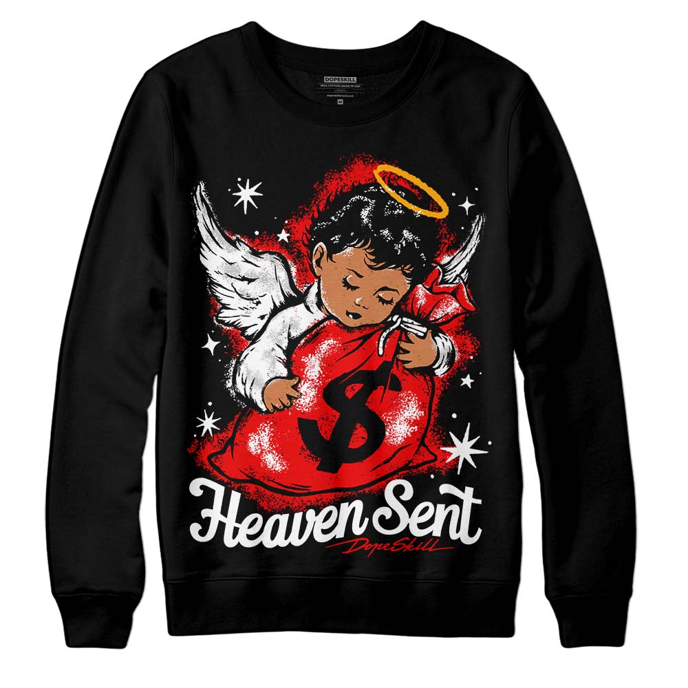 Cherry 12s superstreetwear Sweatshirt Heaven Sent Graphic
