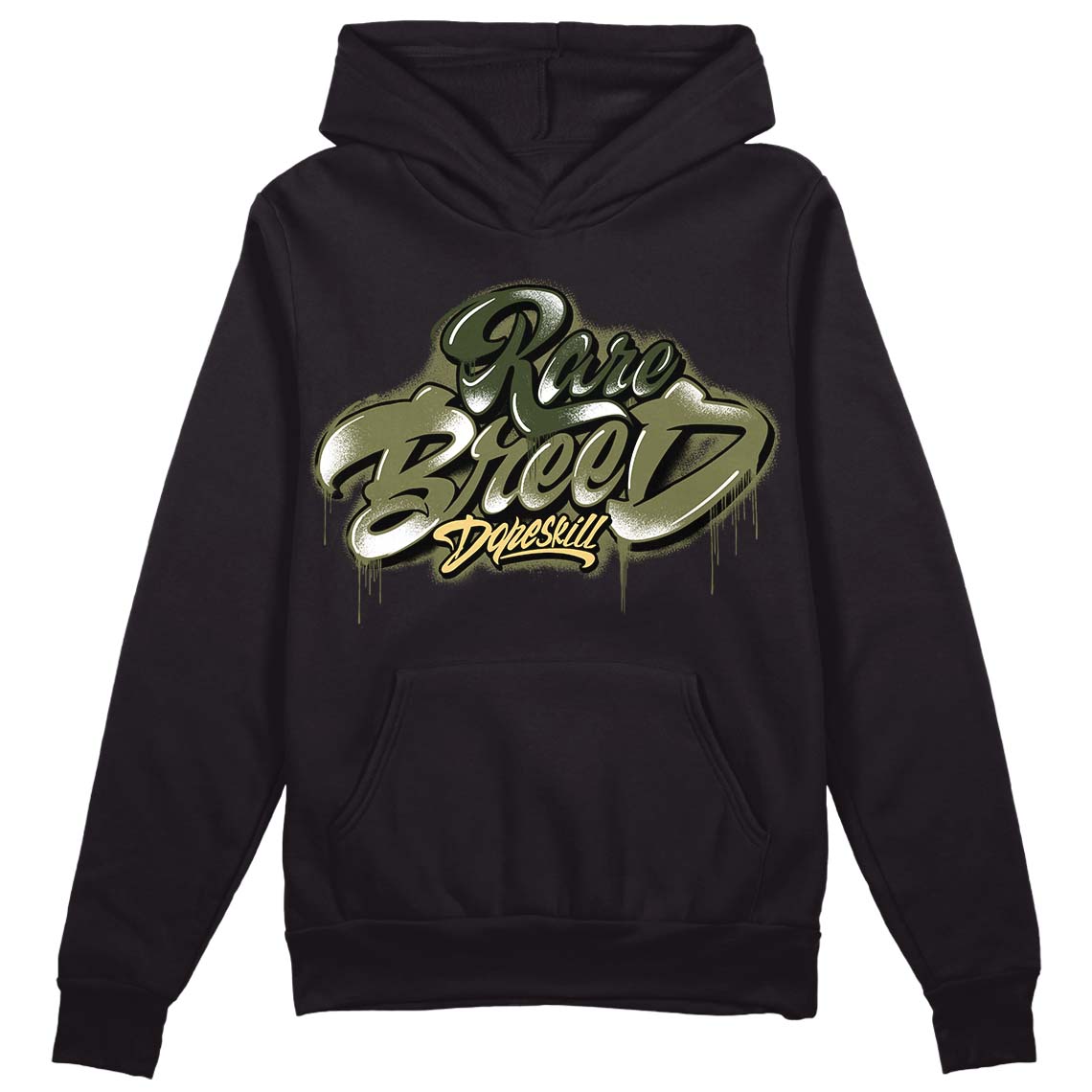 Craft Olive 4s superstreetwear Hoodie Sweatshirt Rare Breed Type Graphic