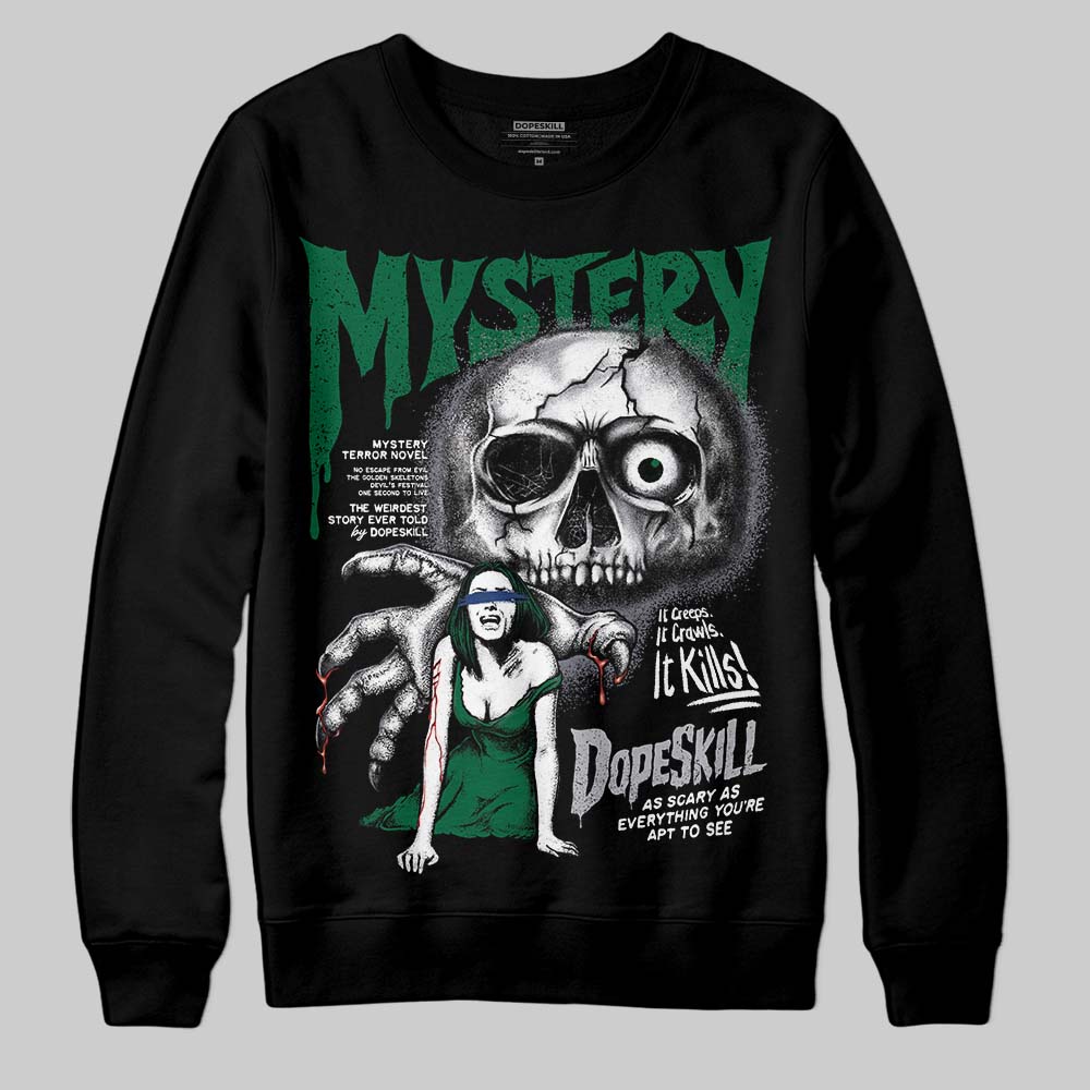 GT-2160 Shamrock Green superstreetwear Sweatshirt Mystery Ghostly Grasp Graphic