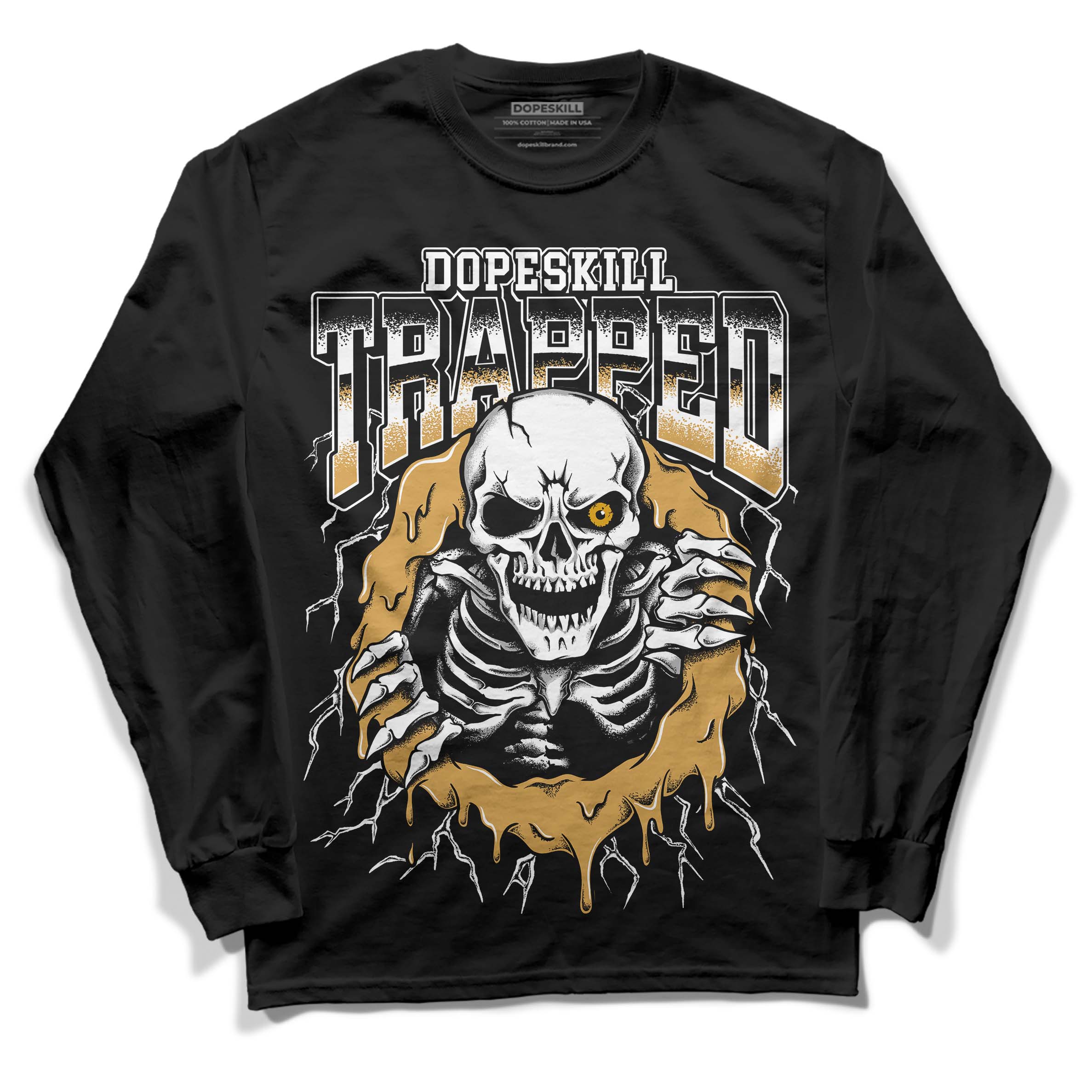 Gratitude 11s superstreetwear Long Sleeve T-Shirt Trapped Halloween Graphic