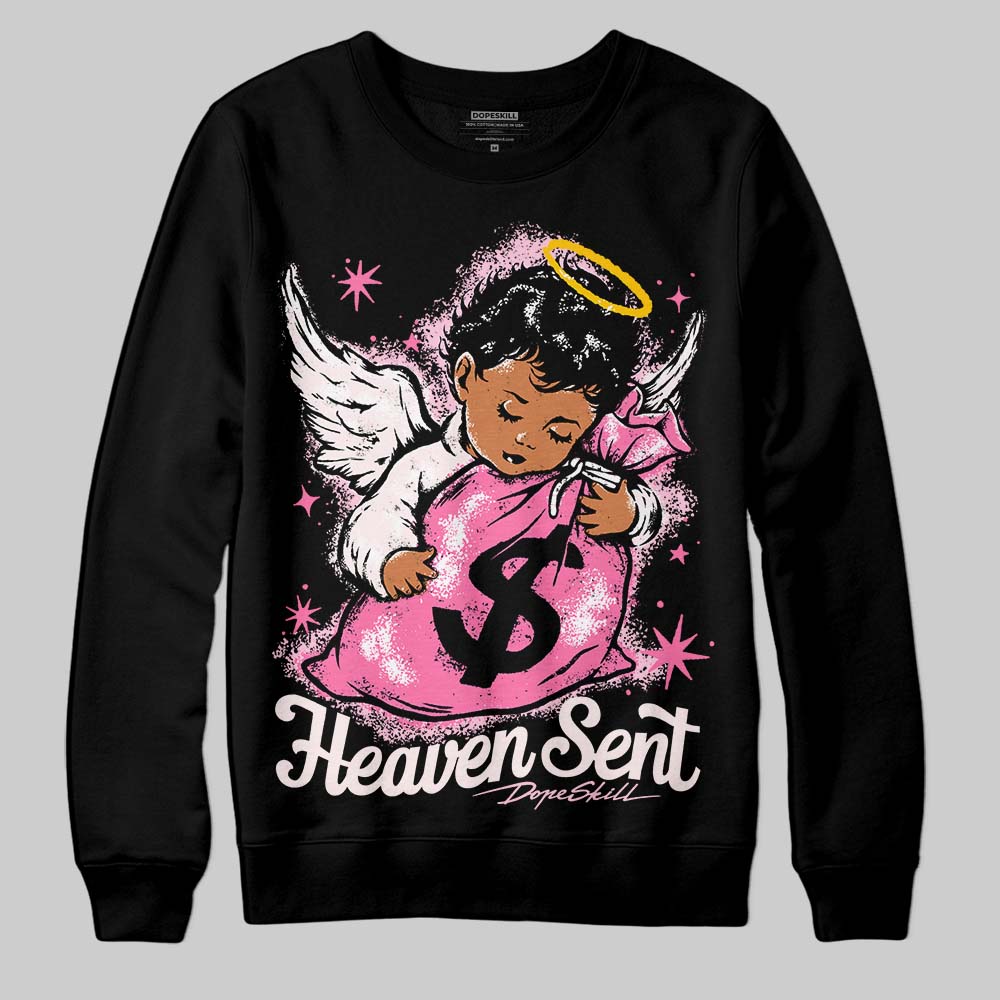 Dunk Pink Foam superstreetwear Sweatshirt Heaven Sent Graphic