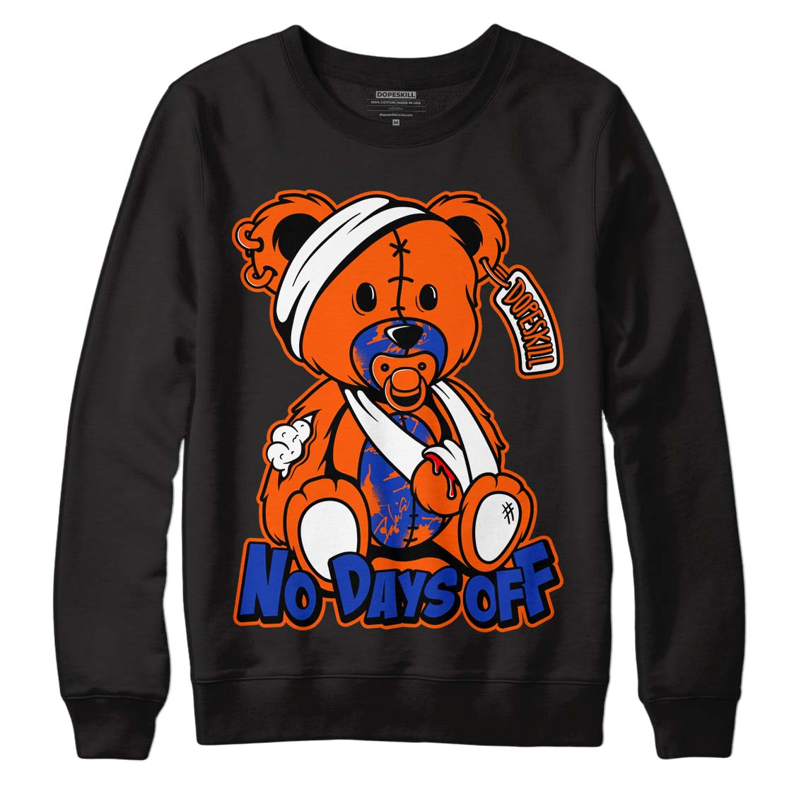 Dunk Low Futura Orange Blaze superstreetwear Sweatshirt Hurt Bear Graphic