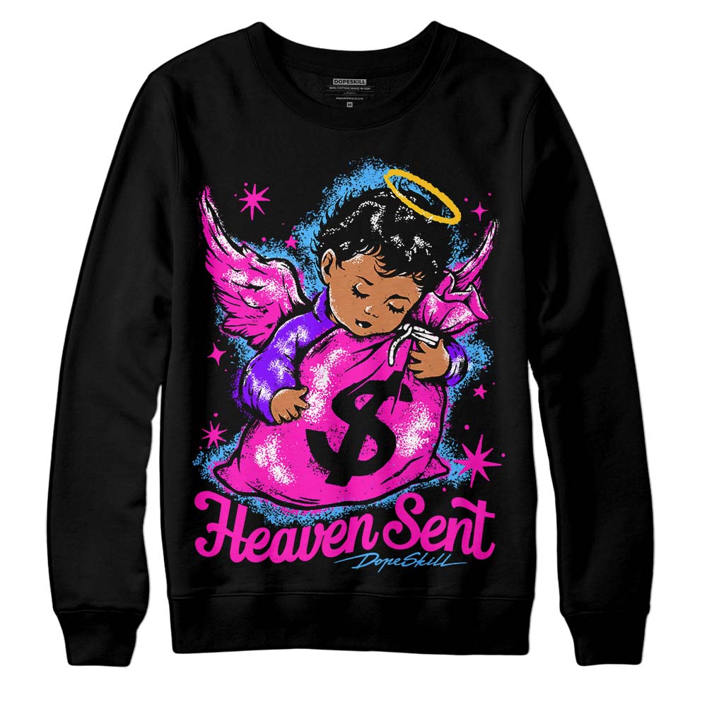 Dunk Active Fuchsia superstreetwear Sweatshirt Heaven Sent Graphic