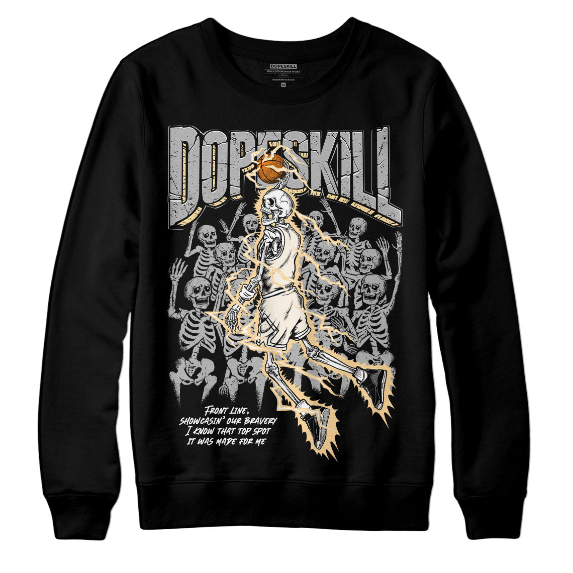 Off Noir 3s superstreetwear Sweatshirt Thunder Dunk Graphic