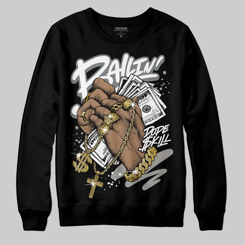 Cool Grey 9s superstreetwear Sweatshirt Always Ballin' Graphic