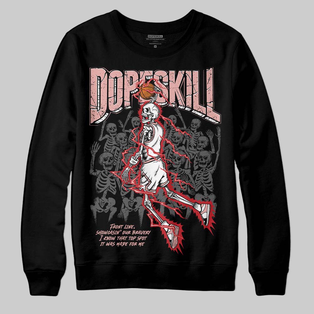 Rust Pink 1s 2025 superstreetwear Sweatshirt Thunder Dunk Graphic