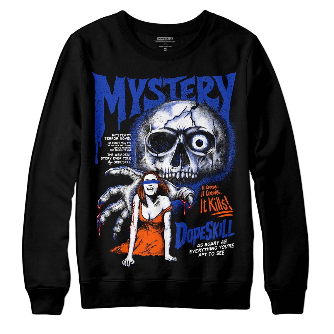 Dunk Futura Orange Blaze superstreetwear Sweatshirt Mystery Ghostly Grasp Graphic