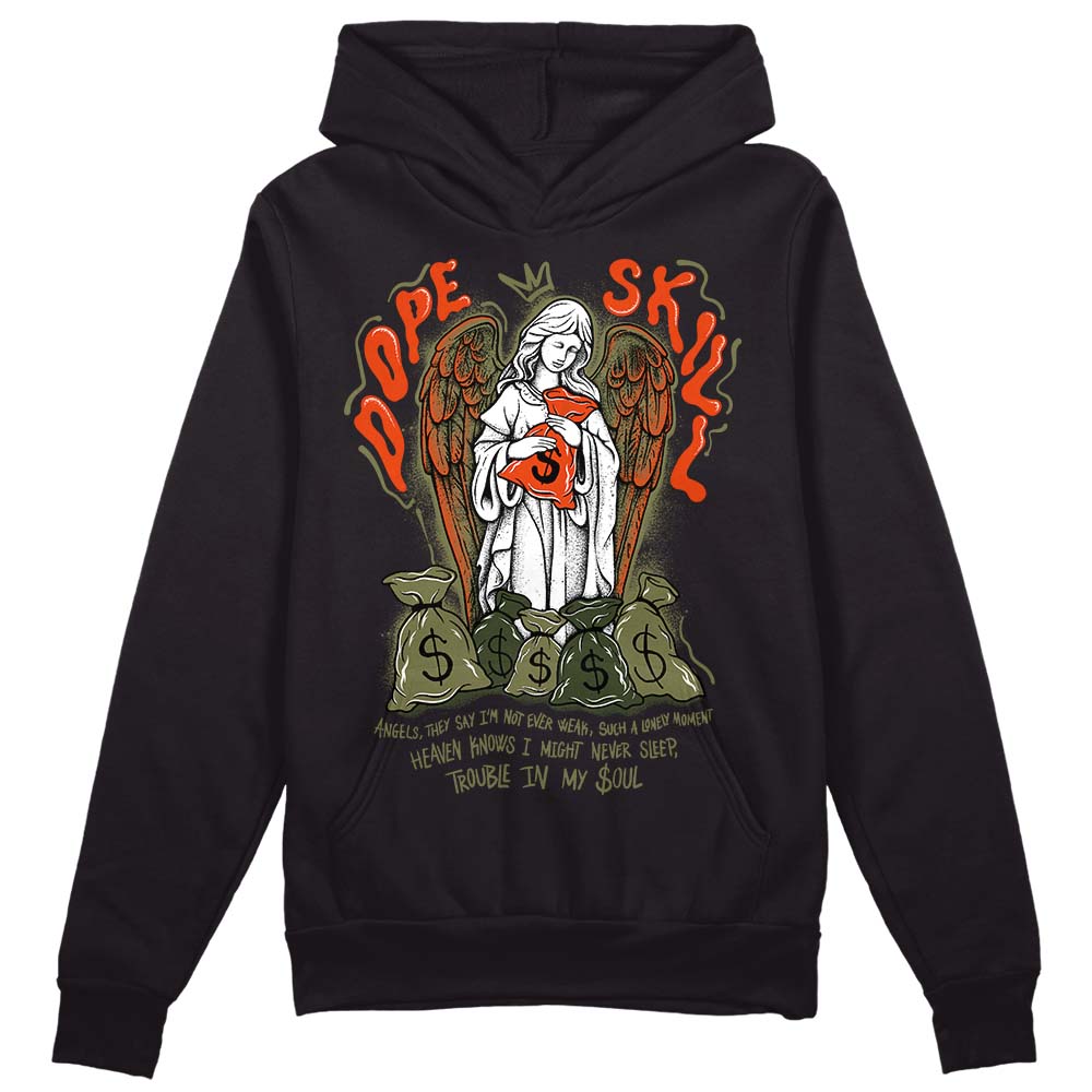 Olive Collection superstreetwear Hoodie Sweatshirt Angels Graphic