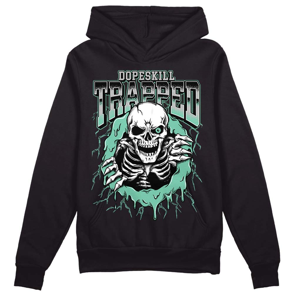 Green Glow 3s superstreetwear Hoodie Sweatshirt Trapped Halloween Graphic