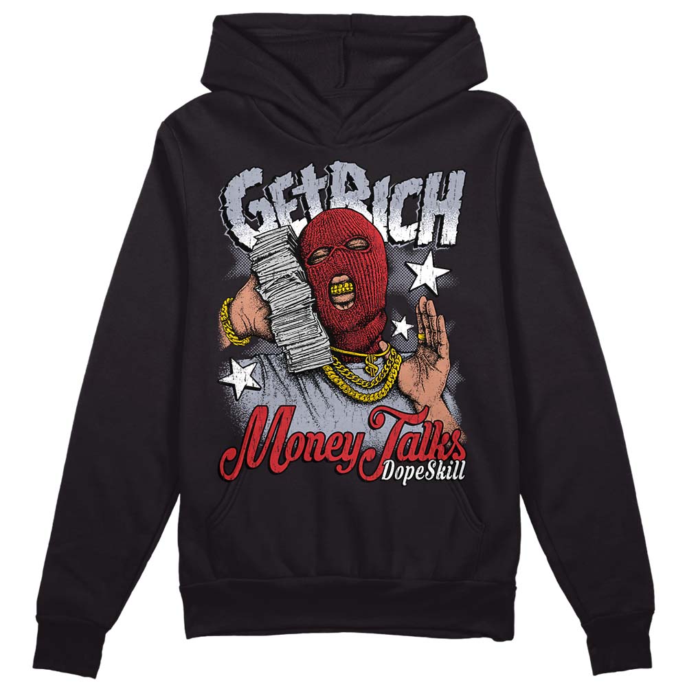 Bred Reimagined 4s superstreetwear Hoodie Sweatshirt Get Rich Graphic