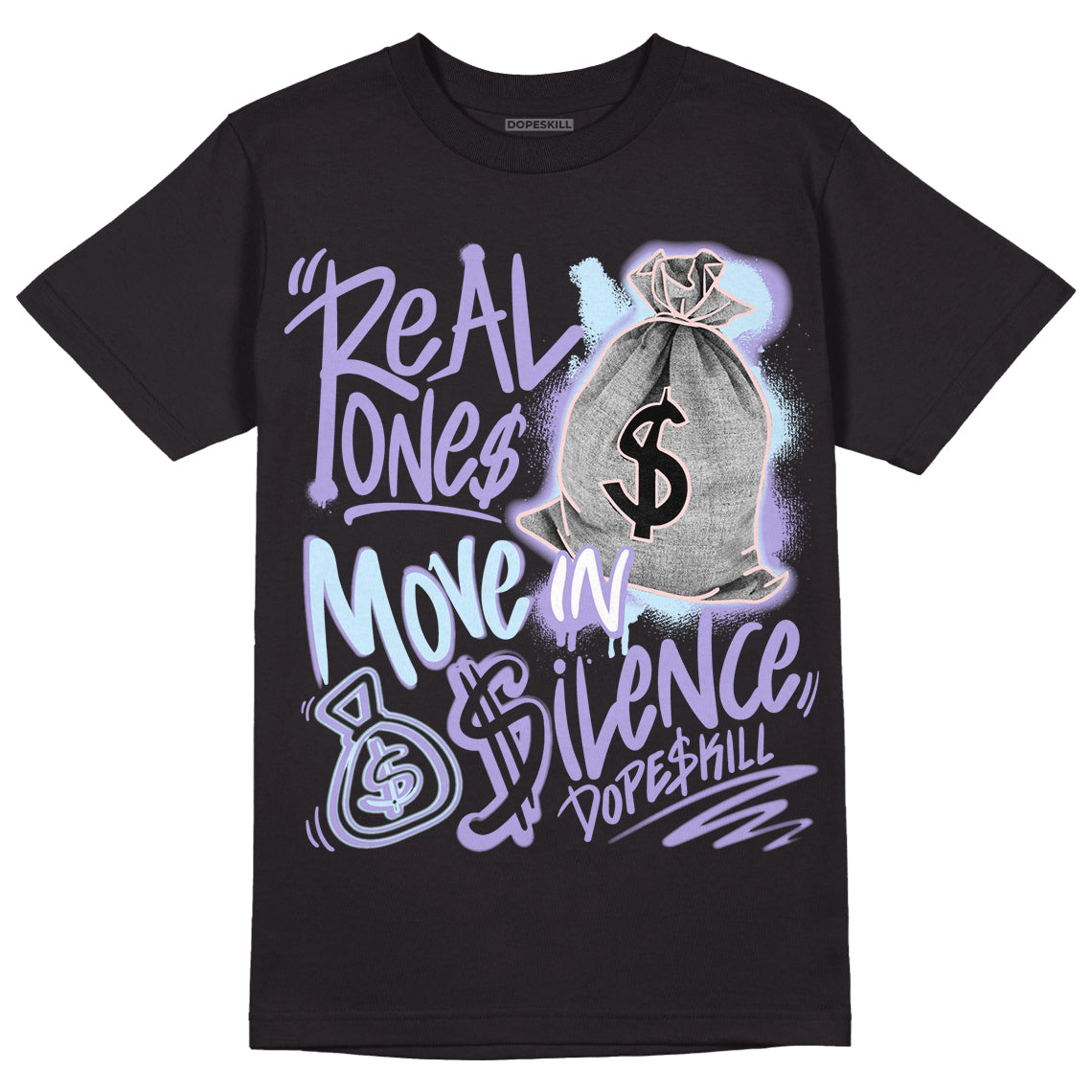 Easter Dunk Low superstreetwear T-Shirt Real Ones Move In Silence Graphic