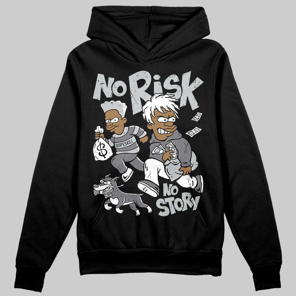 Fear 4s superstreetwear Hoodie Sweatshirt No Risk No Story Graphic