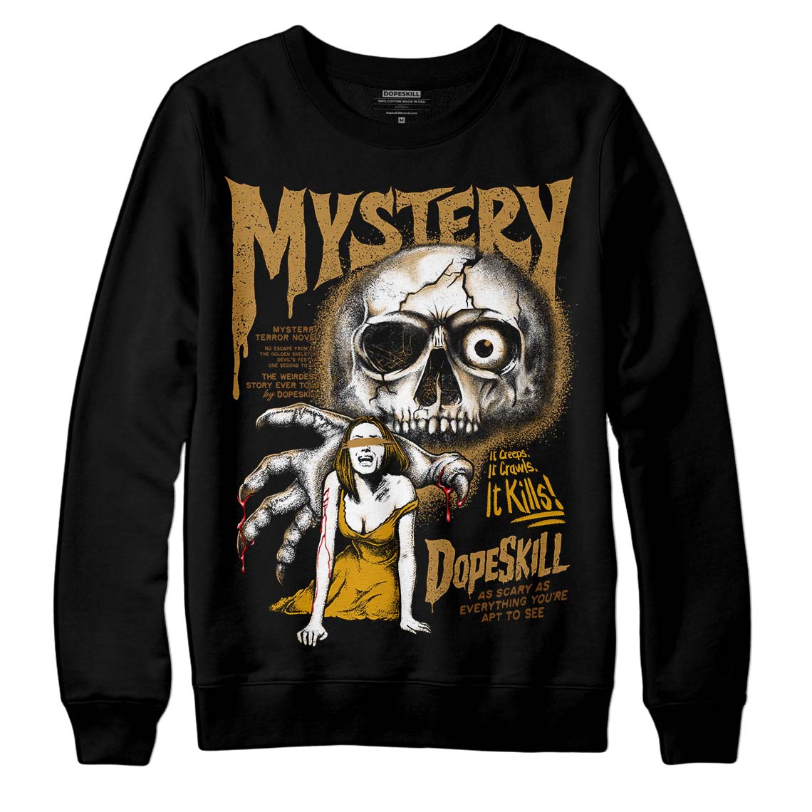 Wheat 13s superstreetwear Sweatshirt Mystery Ghostly Grasp Graphic