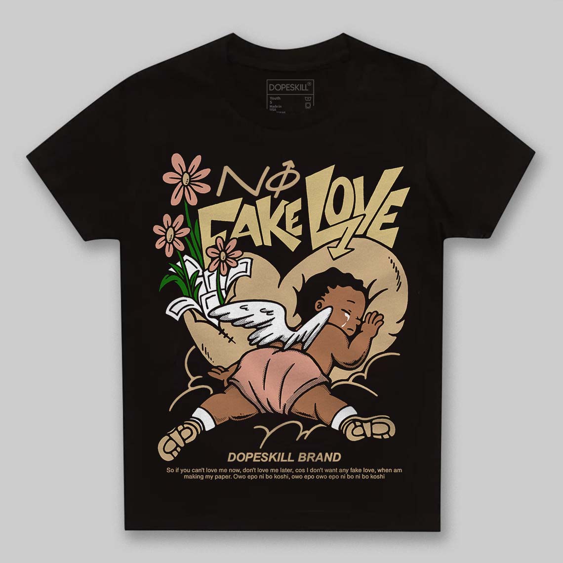 TAN Collection superstreetwear Toddler Kids T-shirt No Fake Love Graphic
