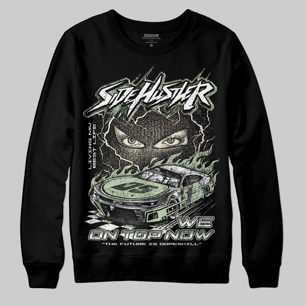 Seafoam 4s 2025 superstreetwear Sweatshirt New Side Hustler Graphic