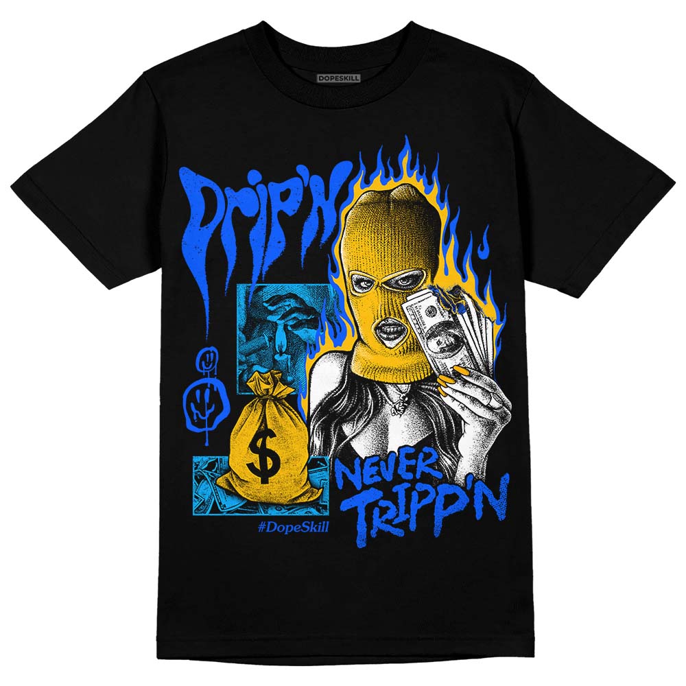 Royal Blue Collection superstreetwear T-Shirt Drip'n Never Tripp'n Graphic