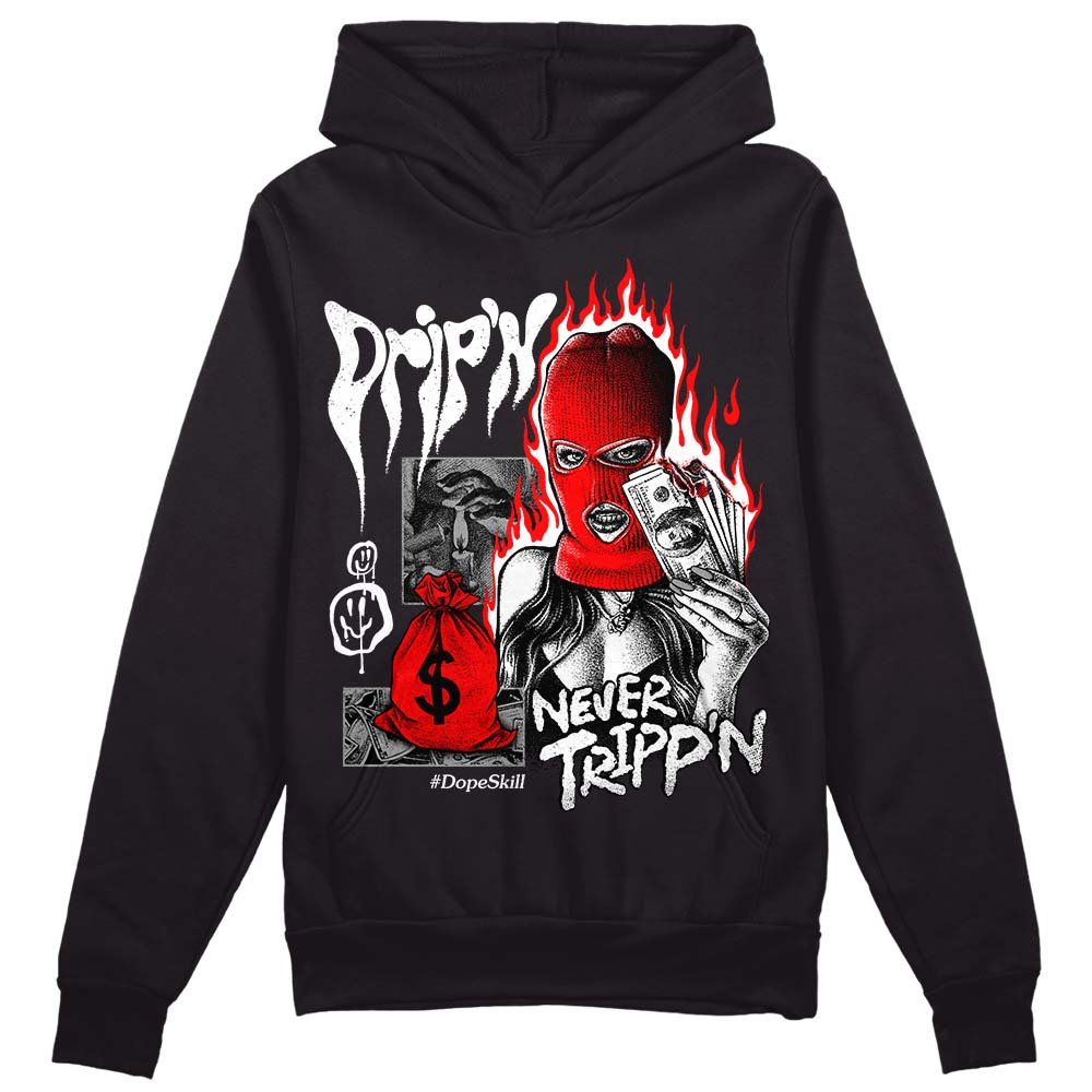 Black and White Collection superstreetwear Hoodie Sweatshirt Drip'n Never Tripp'n Graphic