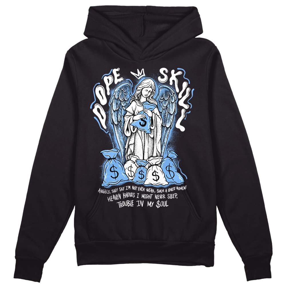Powder Blue 9s superstreetwear Hoodie Sweatshirt Angels Graphic