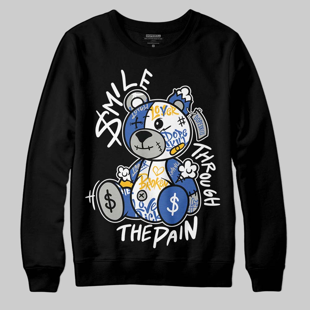 Lucky Shorts 3s superstreetwear Sweatshirt Smile Through The Pain Graphic