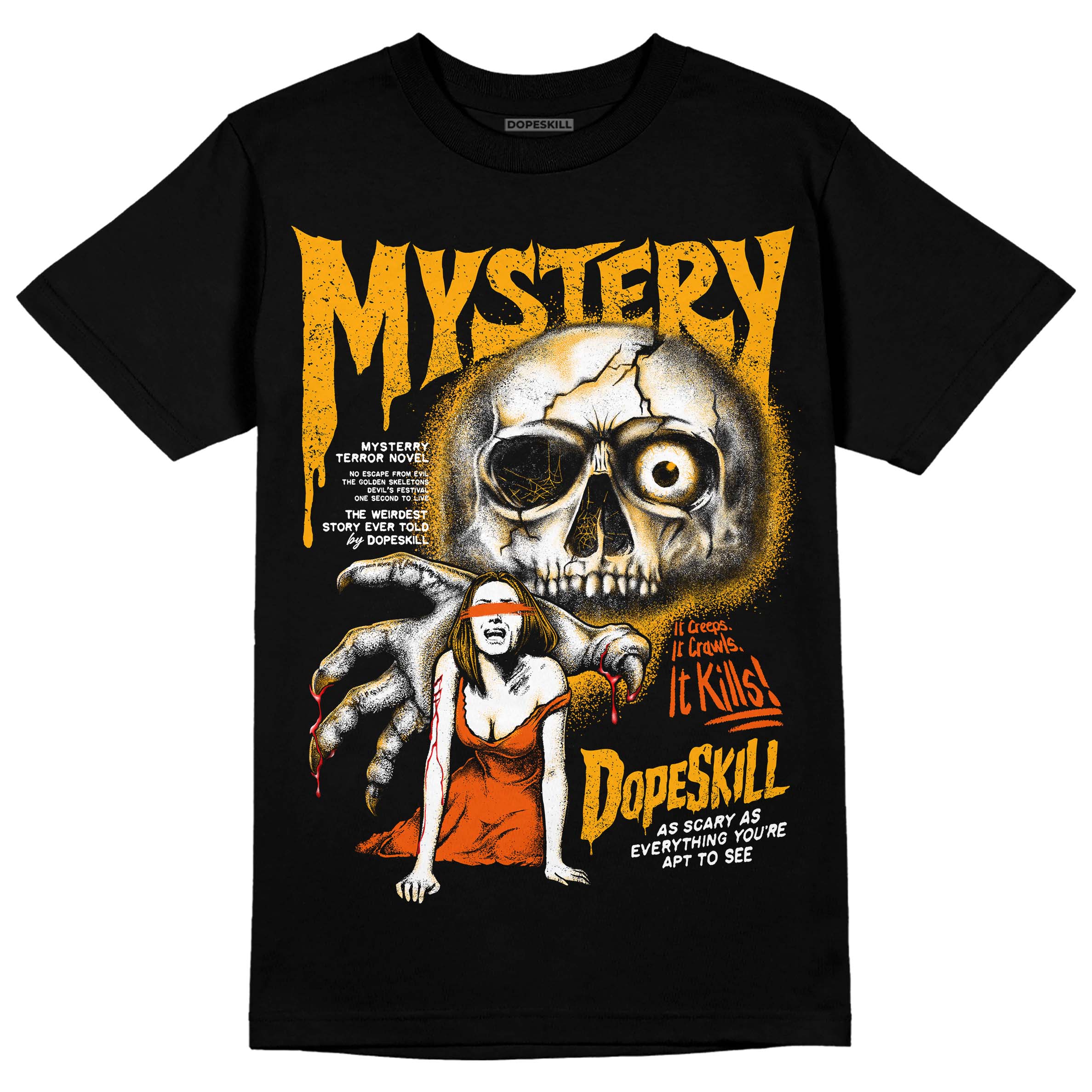 Black Taxi 12s superstreetwear T-Shirt Mystery Ghostly Grasp Graphic