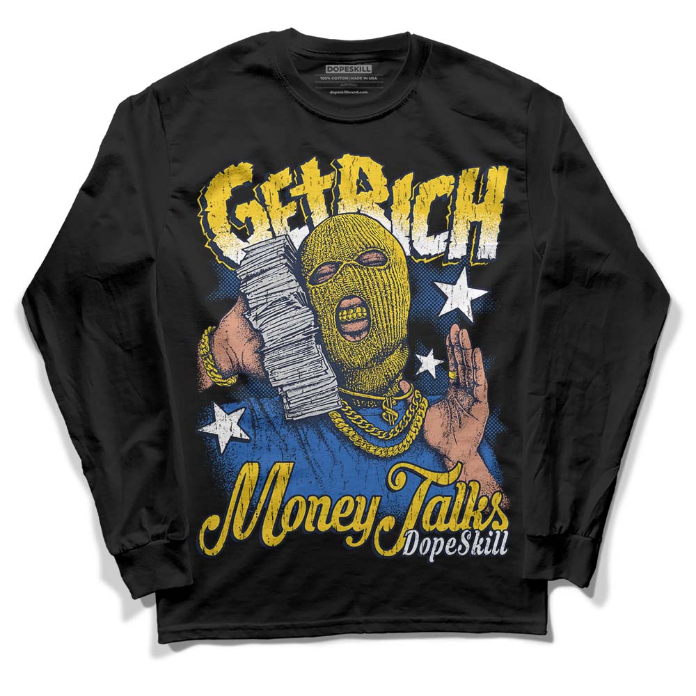 Michigan Dunks superstreetwear Long Sleeve T-Shirt Get Rich Graphic