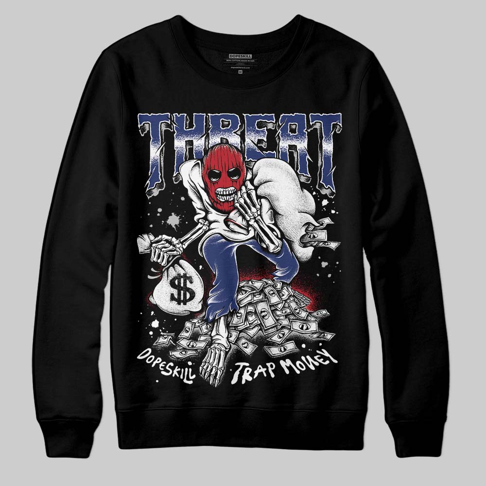 Rare Air Deep Royal Blue 1s superstreetwear Sweatshirt Threat Graphic
