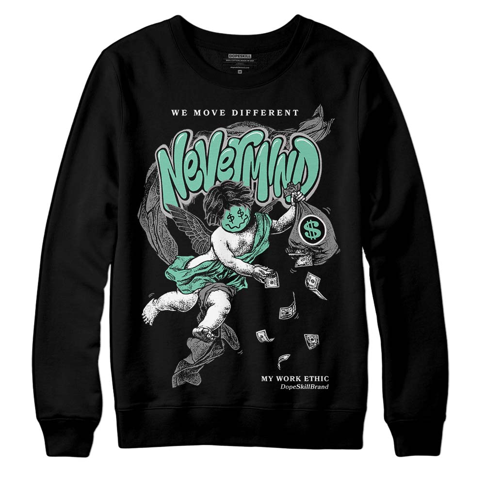 Green Glow 3s superstreetwear Sweatshirt Nevermind Graphic