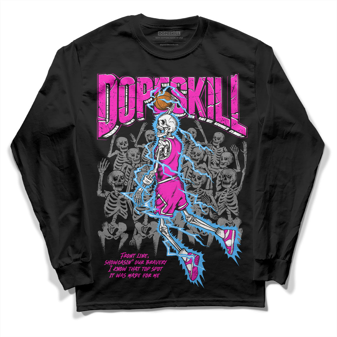 Dunk Low Active Fuchsia superstreetwear Long Sleeve T-Shirt Thunder Dunk Graphic