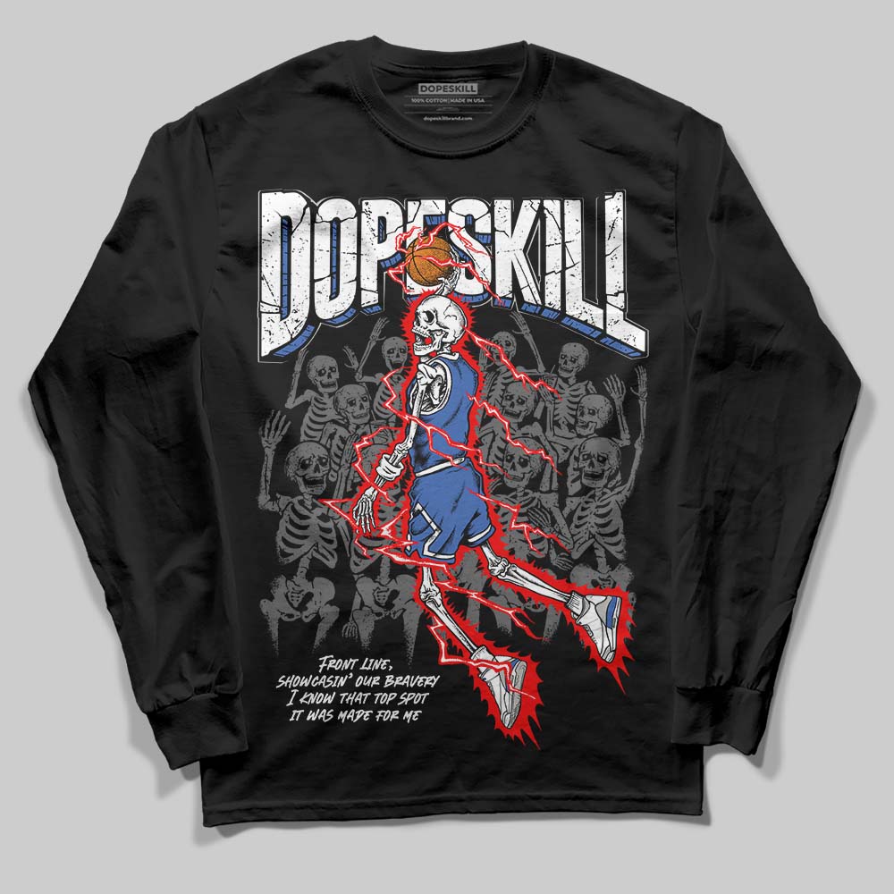 Lucky Shorts 3s superstreetwear Long Sleeve T-Shirt Thunder Dunk Graphic