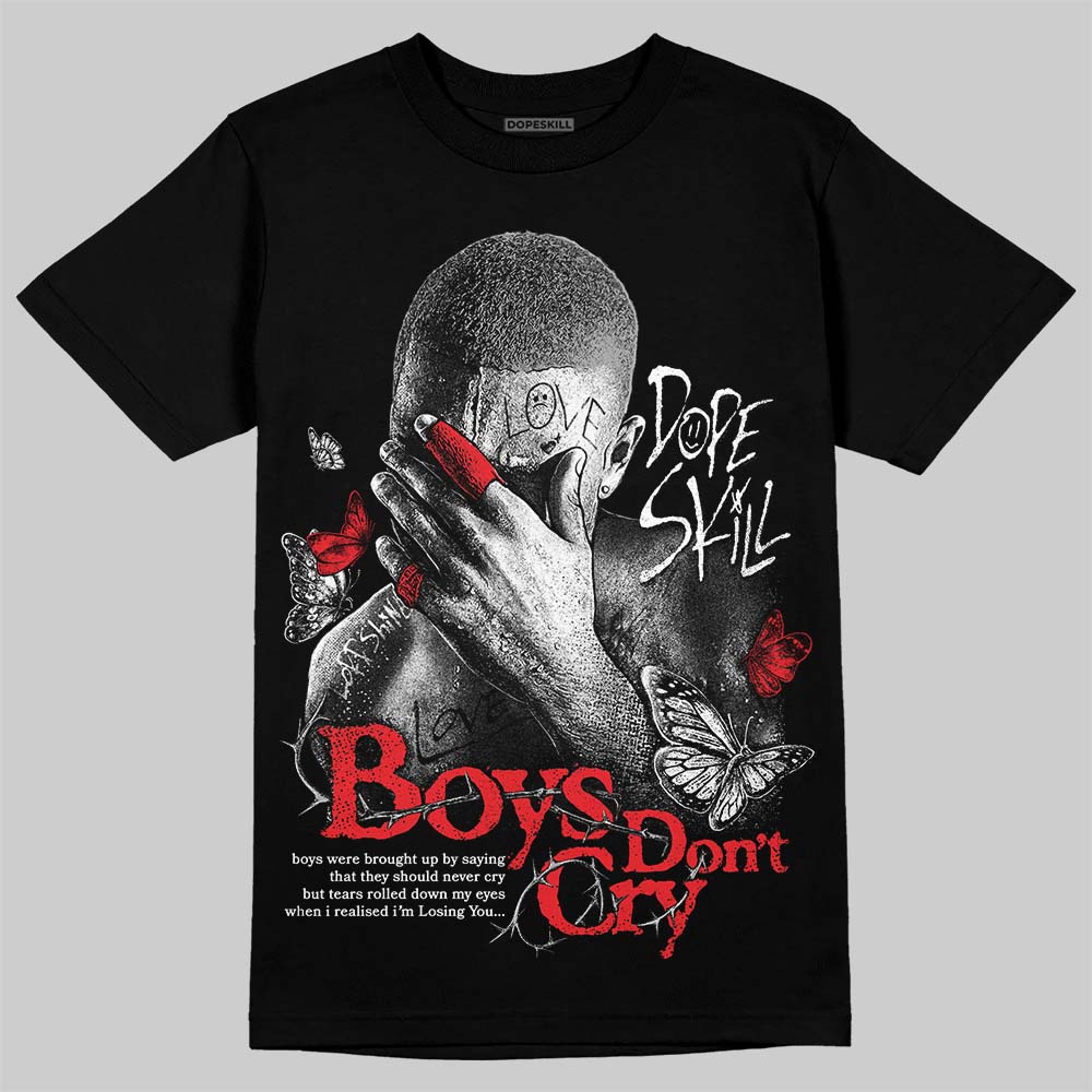 White Thunder 4s superstreetwear T-Shirt Boys Don't Cry Graphic