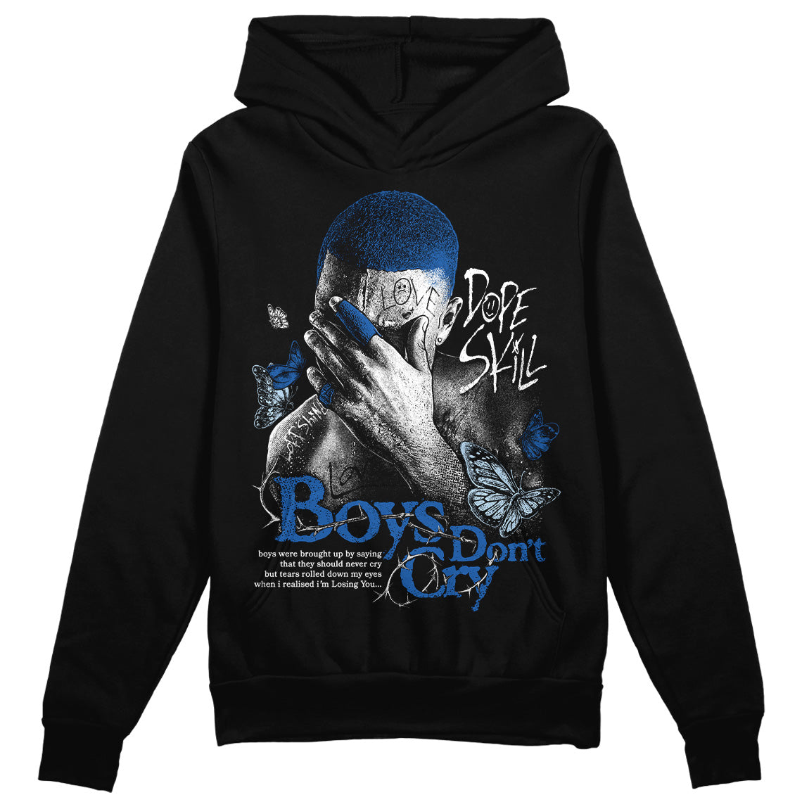 Space Jam 11s superstreetwear Hoodie Sweatshirt Boys Don't Cry Graphic