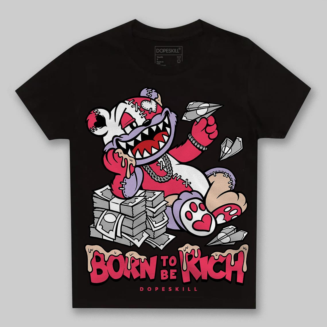 Peanut Butter Jelly 5s superstreetwear Toddler Kids T-shirt Born To Be Rich Graphic