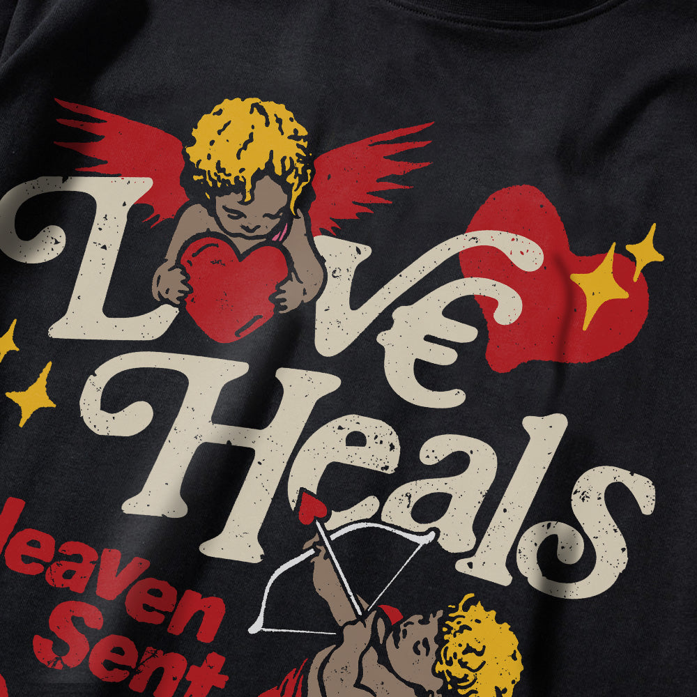 Samba Valentine's Day 2025 superstreetwear Premium T-Shirt New Love Heals Graphic